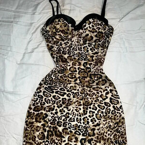Leopard Print Dress